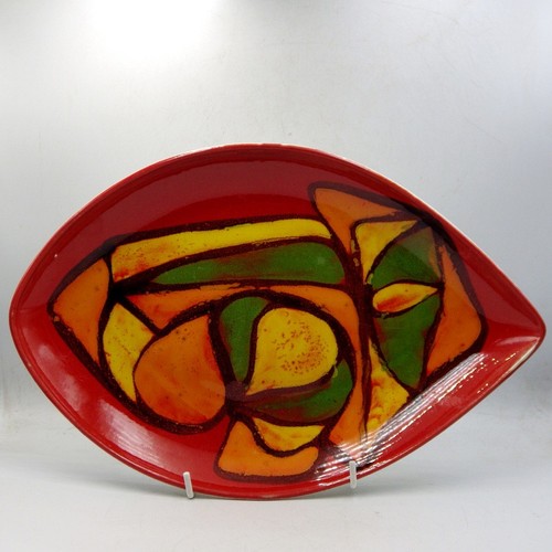 Poole pottery 1970s delphis - pottery,
