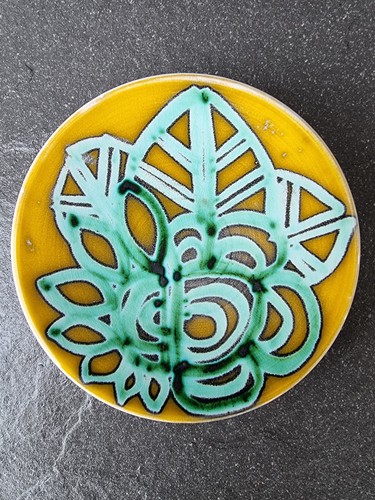 Poole pottery delphis pin dish - poole,