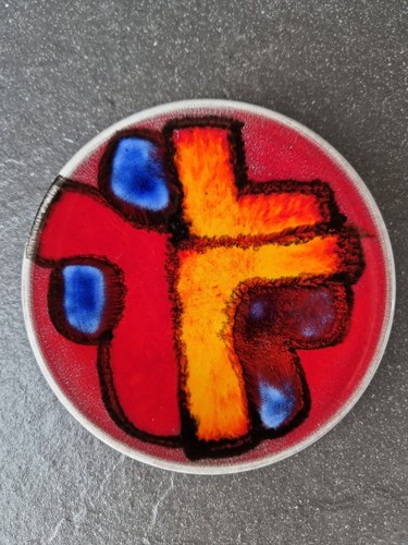 Poole pottery delphis - pottery, pin