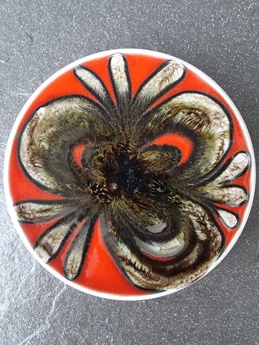 Poole pottery delphis pin dish - poole,