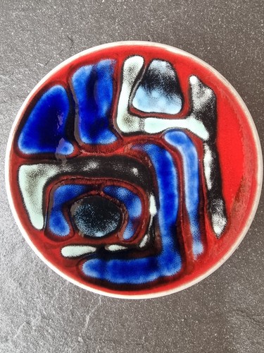 Poole pottery delphis pin dish - pottery,