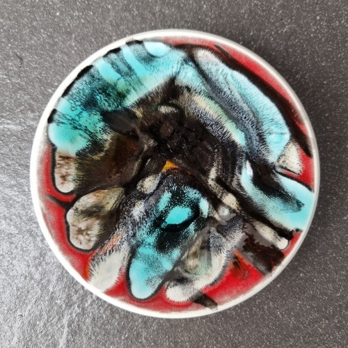 Poole pottery delphis pin dish - pottery,