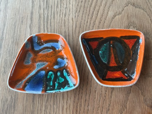 Poole pottery delphis - 2x,